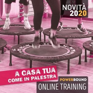 allenamento online sul trampolino power bound 3