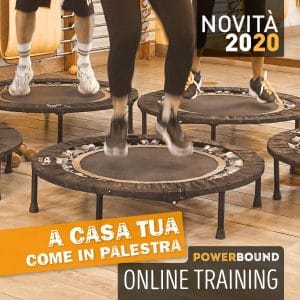 allenamento online sul trampolino power bound