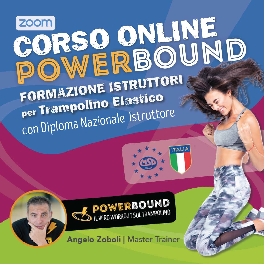 corso online trampolino elastico professionale power bound 22